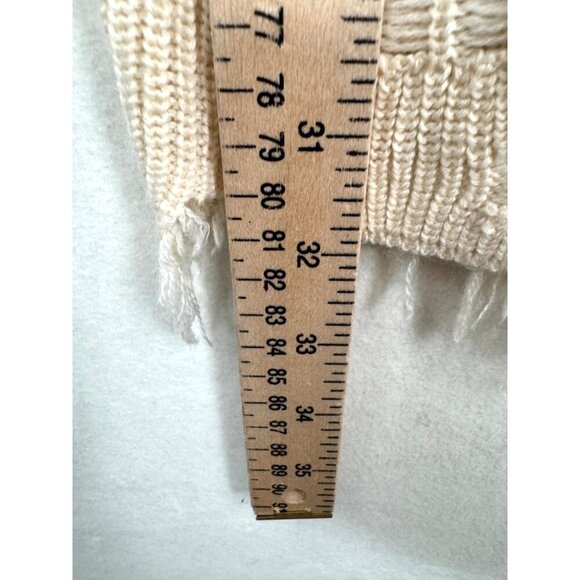 Lovers + Friends Wool Keeney Distressed Turtleneck Sweater Dress Knit sz XS - Picture 7 of 8